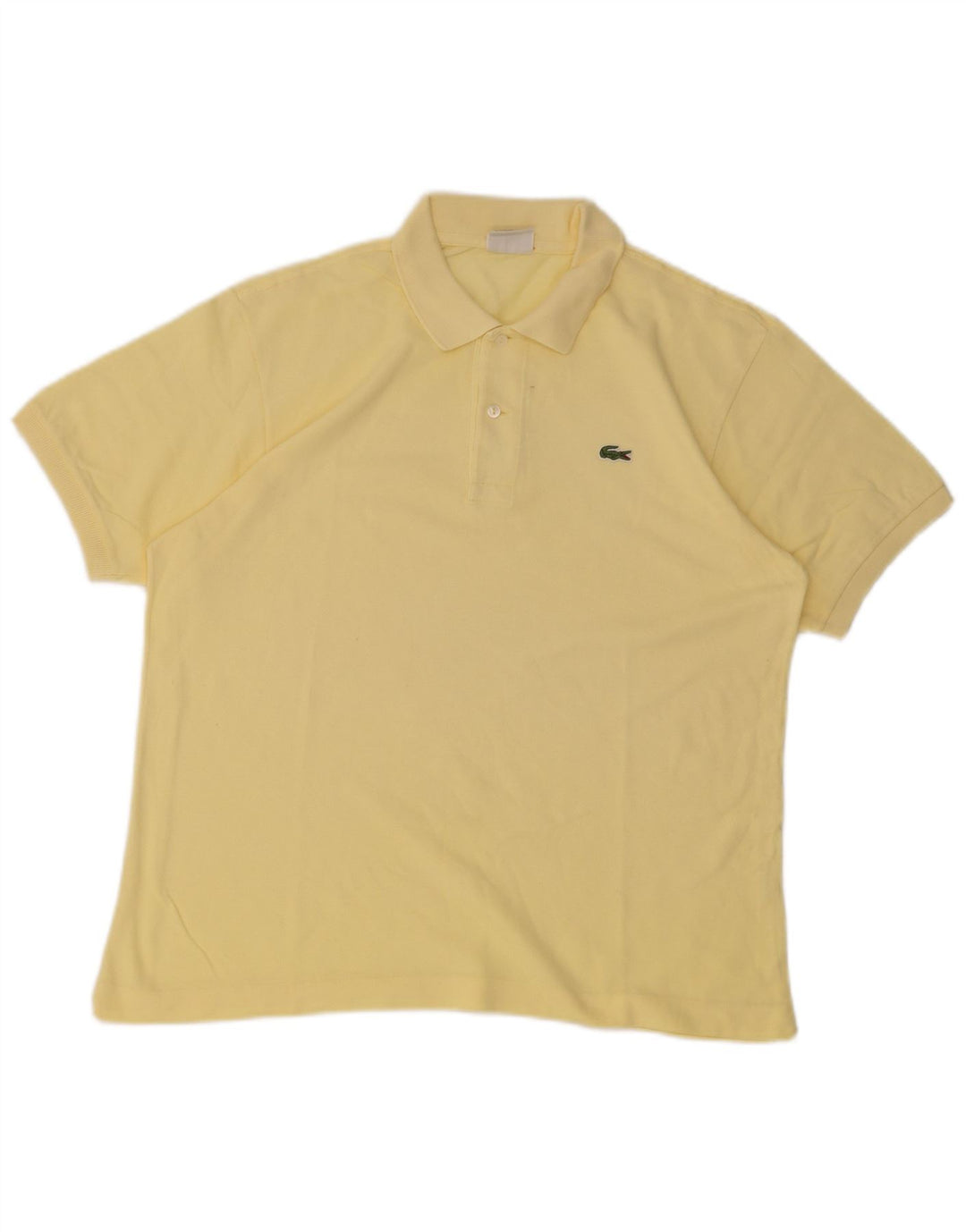 Męska koszulka polo Lacoste, rozmiar 5, duża, żółta