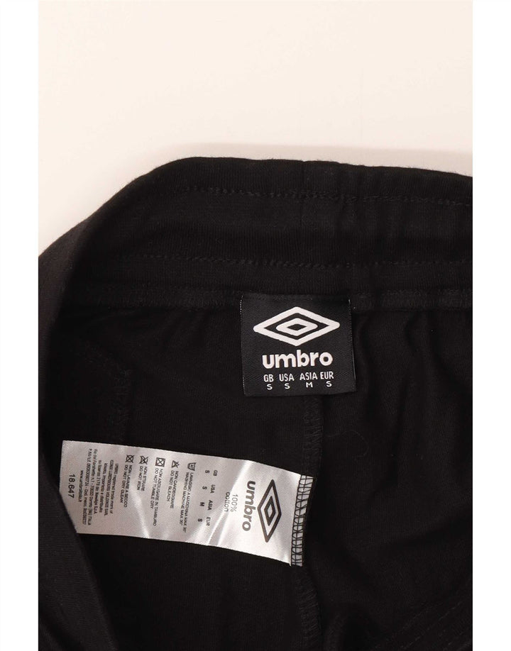 Męskie spodenki sportowe Umbro, małe, czarne, bawełniane