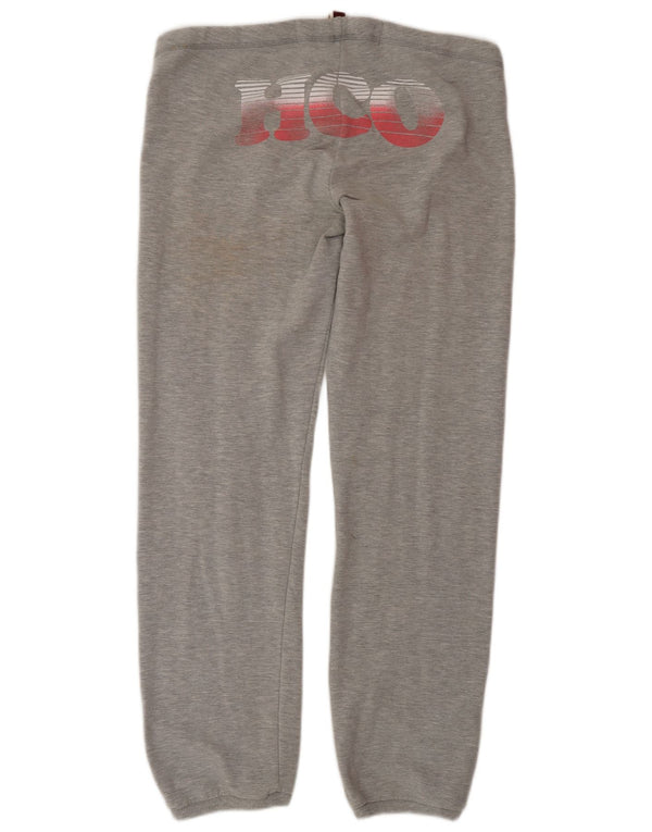 Damskie spodnie dresowe Hollister Graphic Joggers UK 14 Medium Grey
