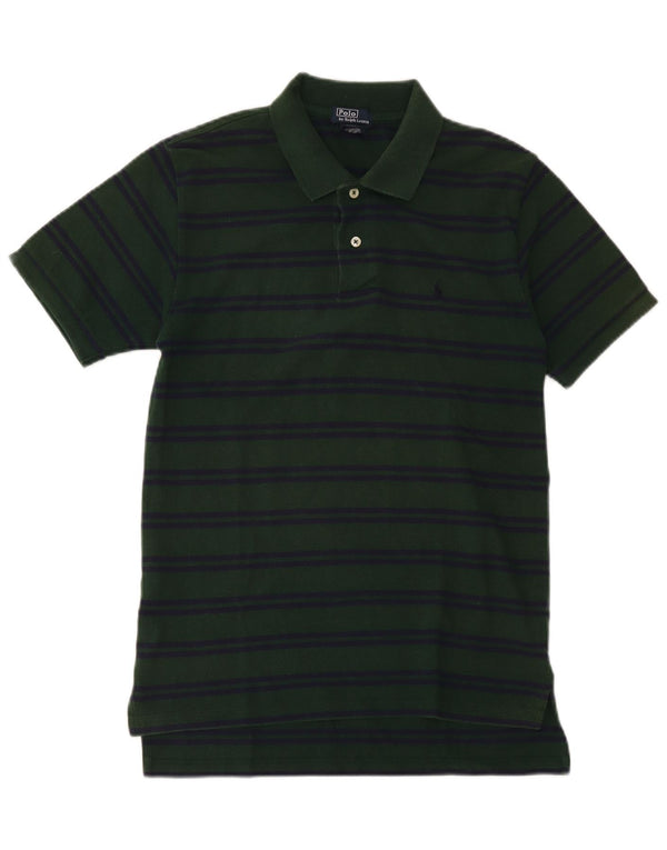 Koszulka Polo Ralph Lauren chłopięca 15-16 lat XL, bawełniana w zielone paski