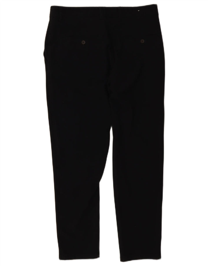 Męskie spodnie chino Zara EU 42 Large W32 L27 Czarny poliester