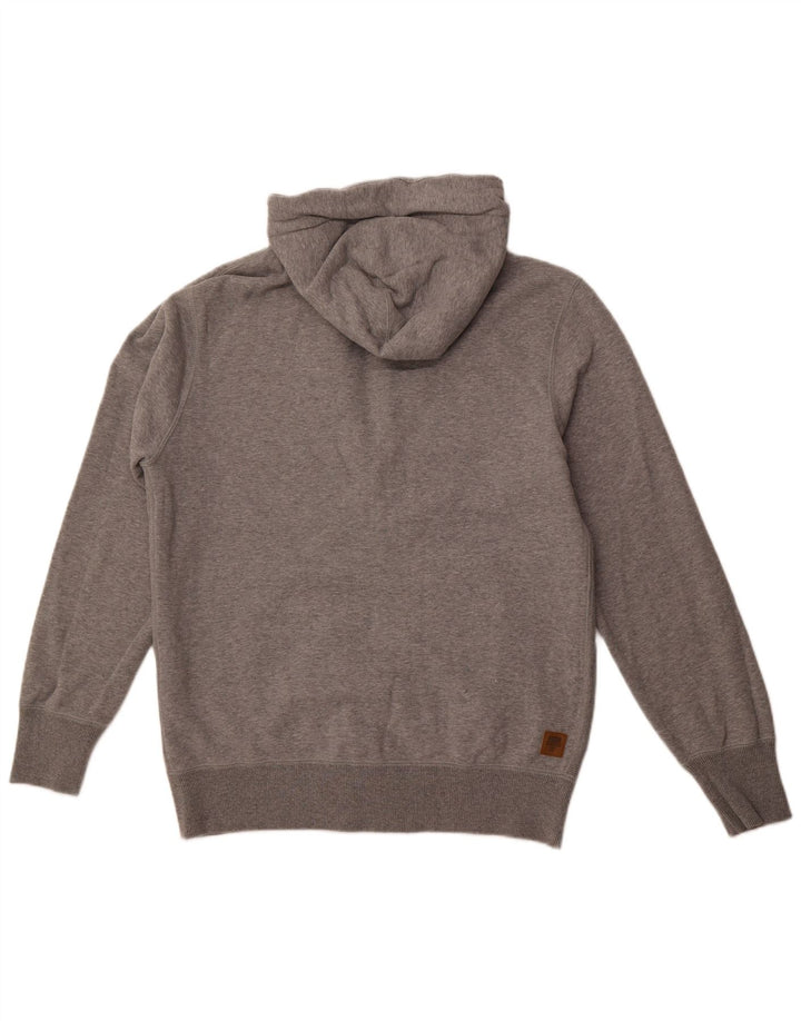 Męski sweter z kapturem i zamkiem PUMA, średnioszary, bawełniany