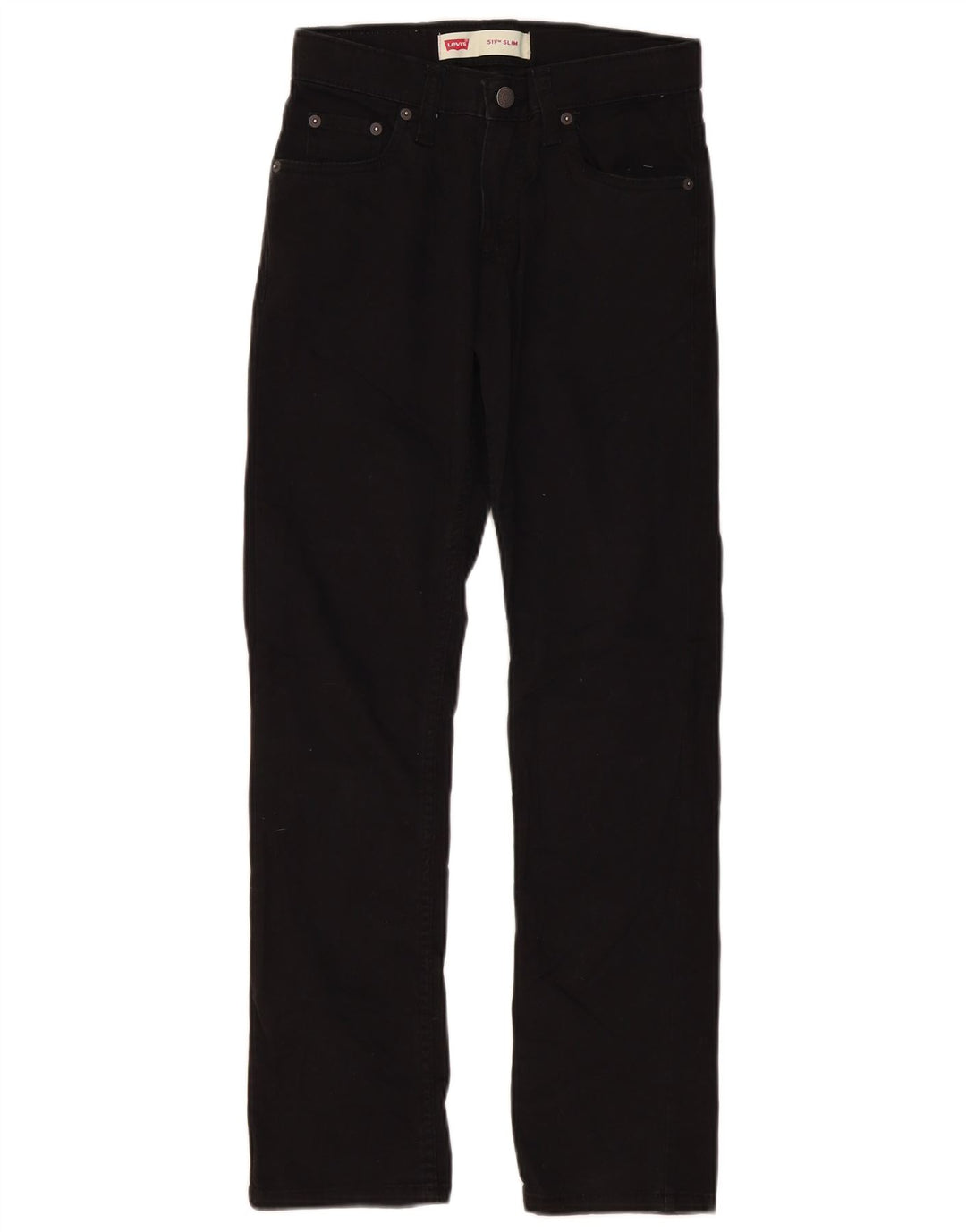 Dżinsy chłopięce LEVI'S 511 Slim 13-14 lat W27 L29 Czarna bawełna