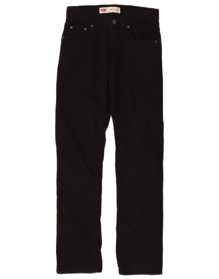 Dżinsy chłopięce LEVI'S 511 Slim 13-14 lat W27 L29 Czarna bawełna
