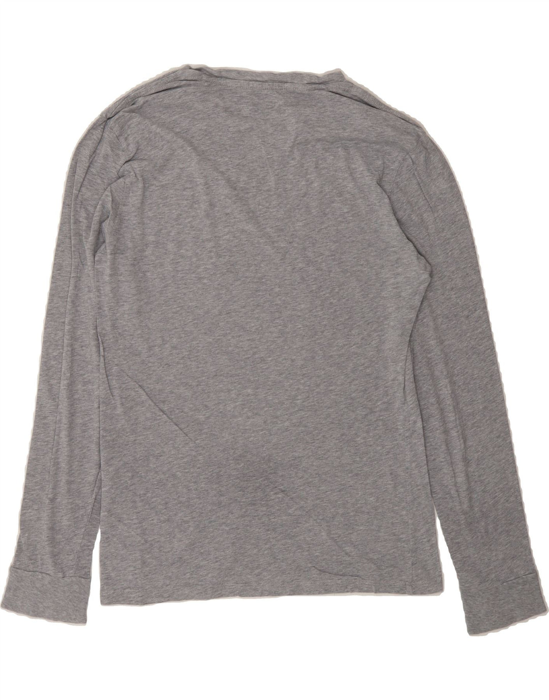 LEVI'S Mens Graphic Top Long Sleeve Small Grey Cotton Vintage Levi's and Second-Hand Levi's from Messina Hembry 