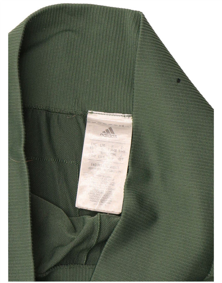 Legginsy Damskie Adidas UK 8/10 Małe Zielone Poliester