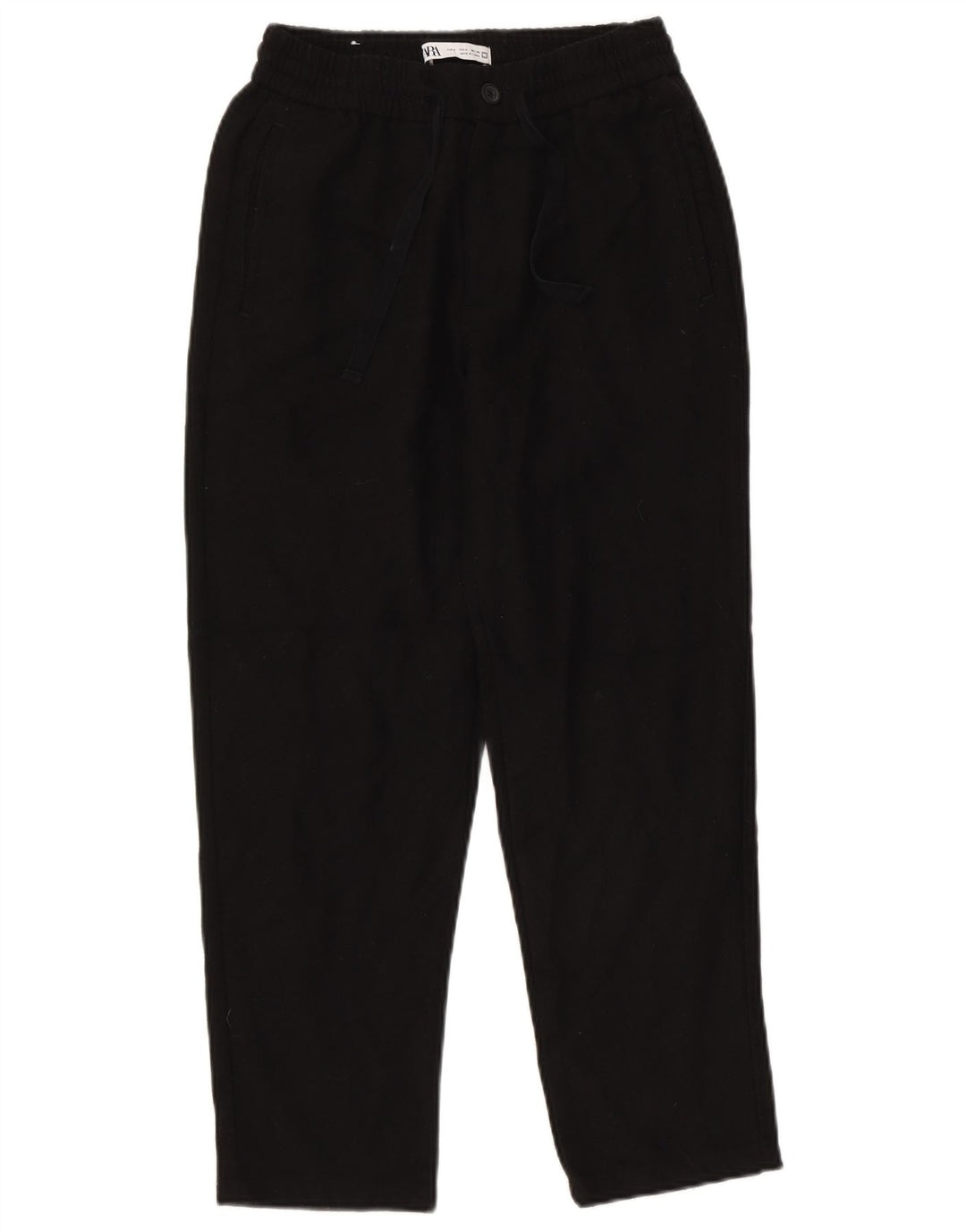 Męskie zwężane spodnie chino Zara, małe W30 L26, czarny poliester