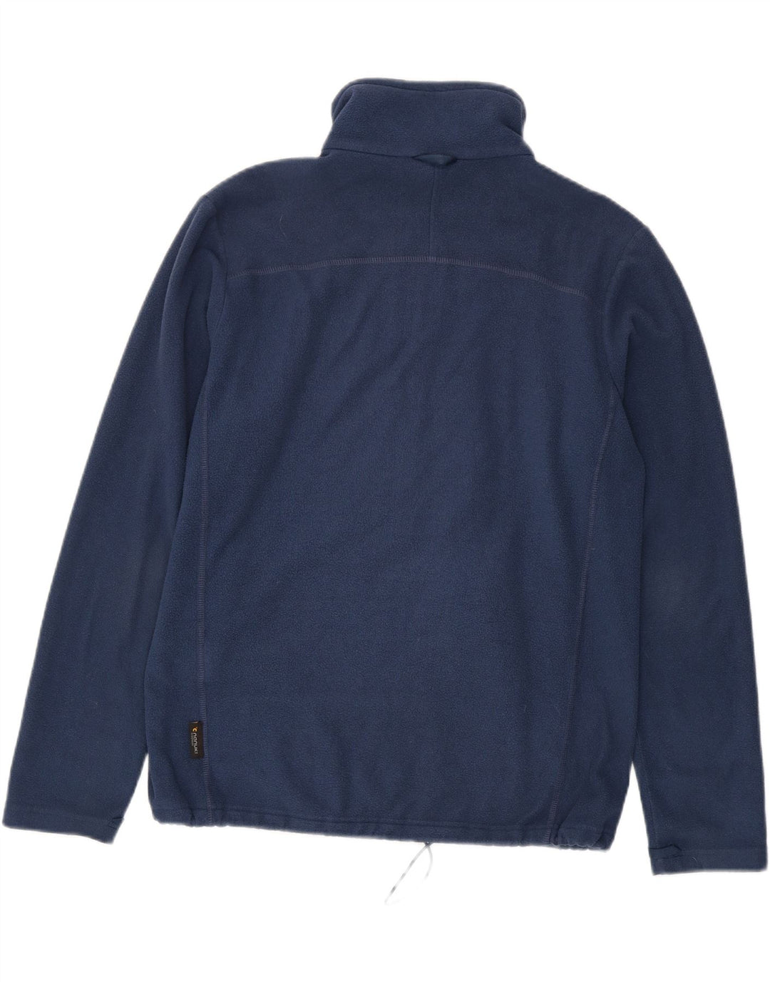 Męska kurtka polarowa Jack Wolfskin z podszewką UK 42, duża granatowa, poliestrowa