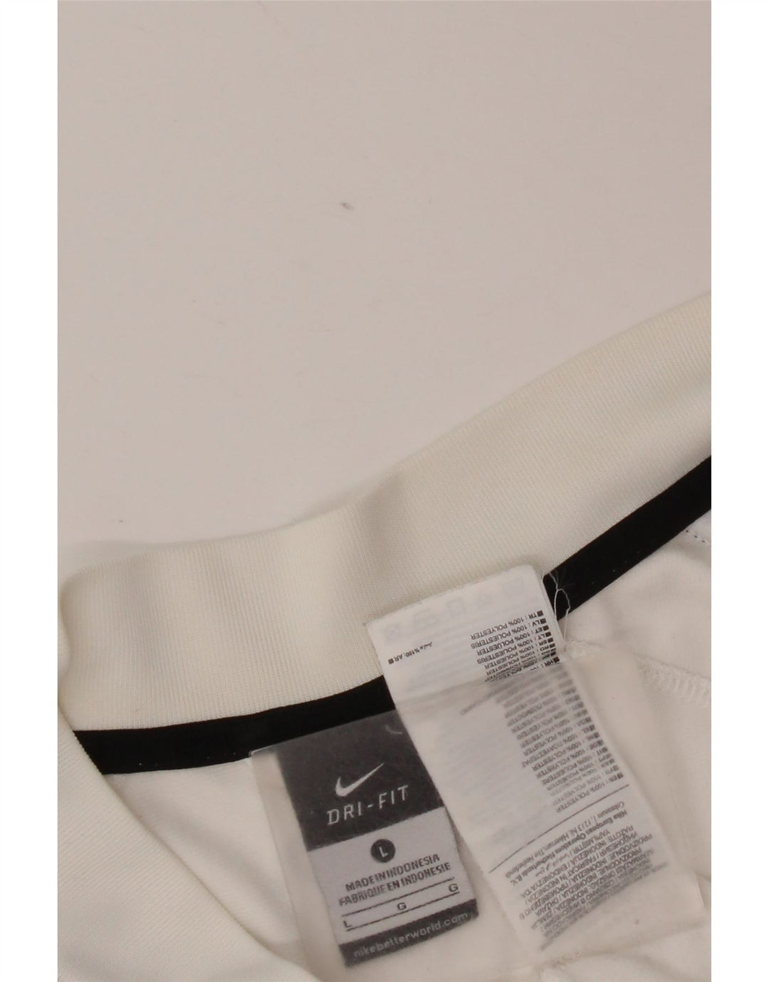 Męska bluza dresowa Nike Inter Mediolan, duża, biała, z blokami kolorów