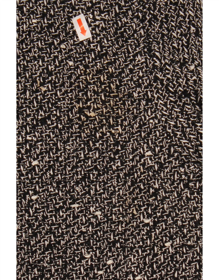 Damska marynarka oversize ZARA Crop UK 18 XL, czarna, nakrapiana