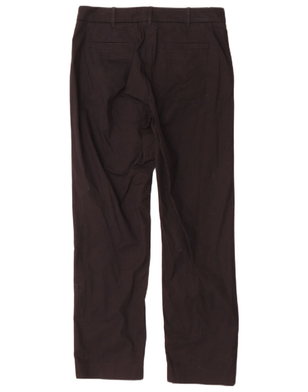 Spodnie damskie Hobbs Straight Chino UK 8 Small W28 L28 Czarna bawełna