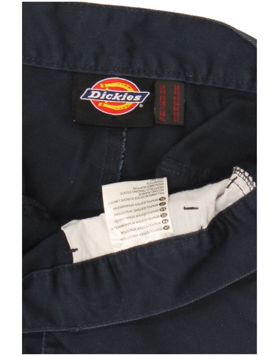 Męskie spodenki cargo Dickies W38 XL Granatowy poliester