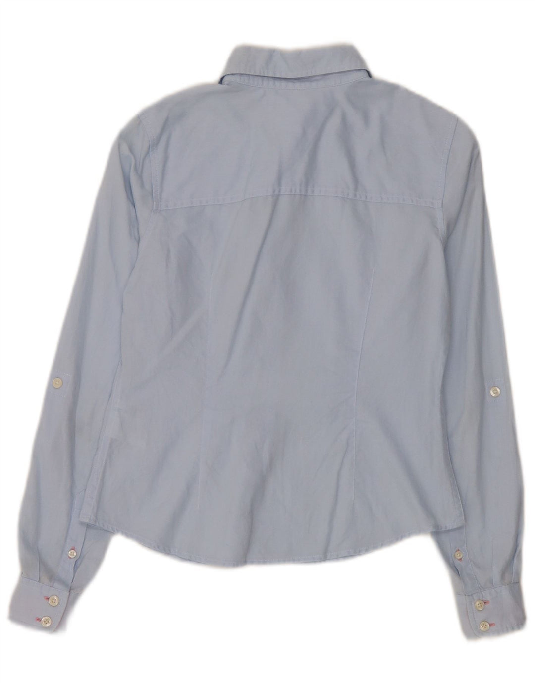 Koszula damska Tommy Hilfiger US 4 Small, niebieska, bawełniana