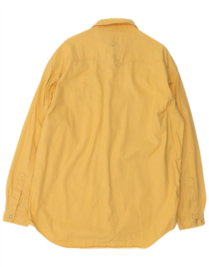 Męska koszula dżinsowa LEVI'S, duża, żółta, bawełniana