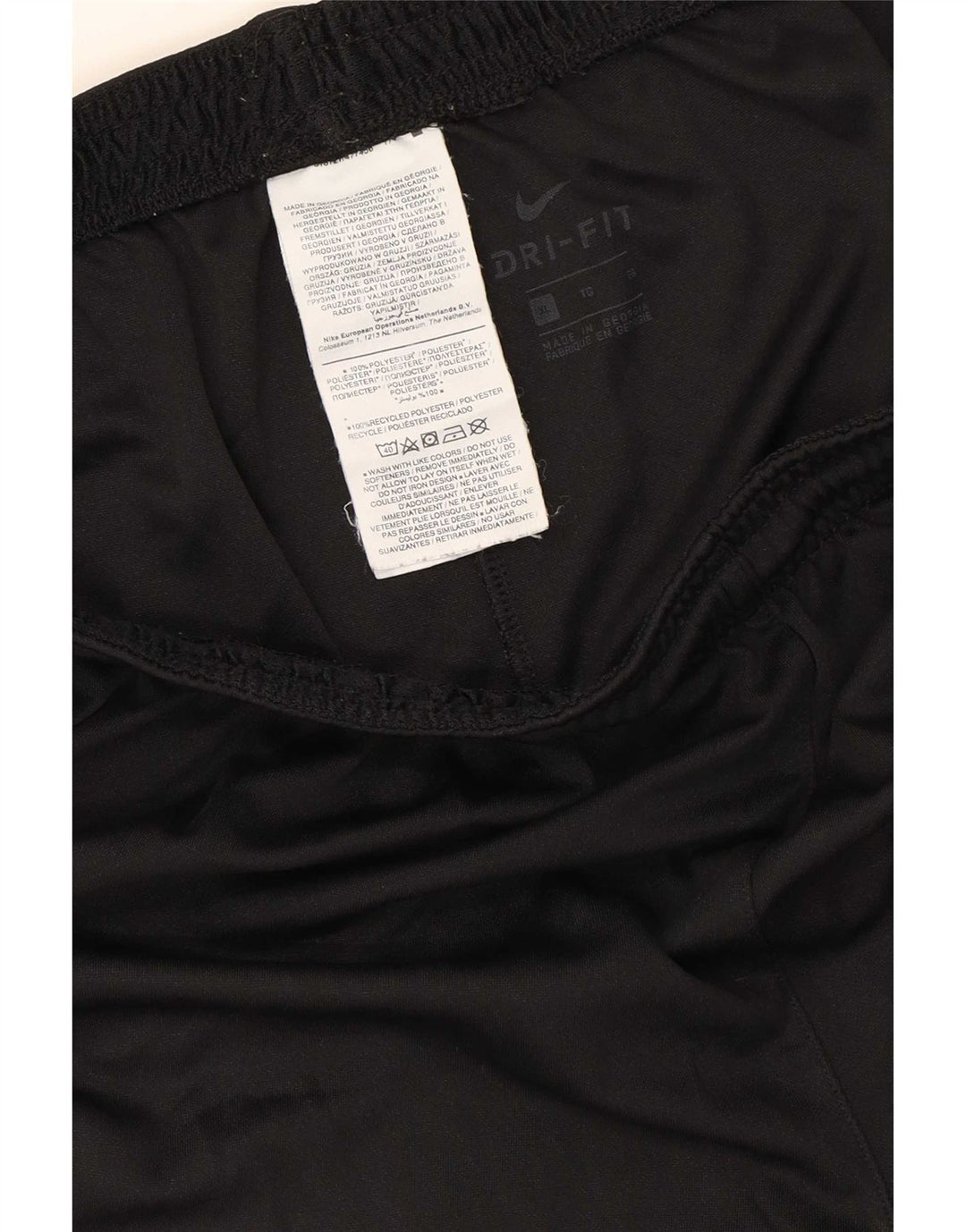 Męskie spodenki sportowe Nike XL, czarne, poliestrowe