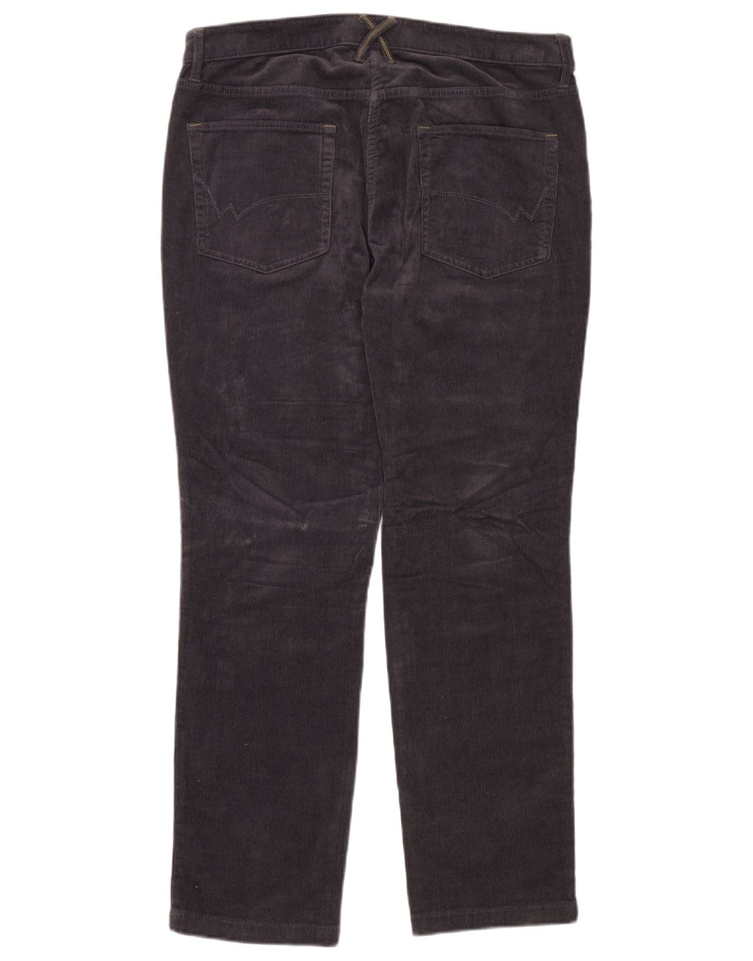 Spodnie męskie WHITE STUFF Proste sztruksowe UK 16 Large W32 L32 Granatowe