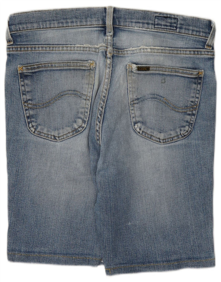 Damskie spodenki jeansowe Lee REED w trudnej sytuacji W34, duże, niebieskie, bawełniane