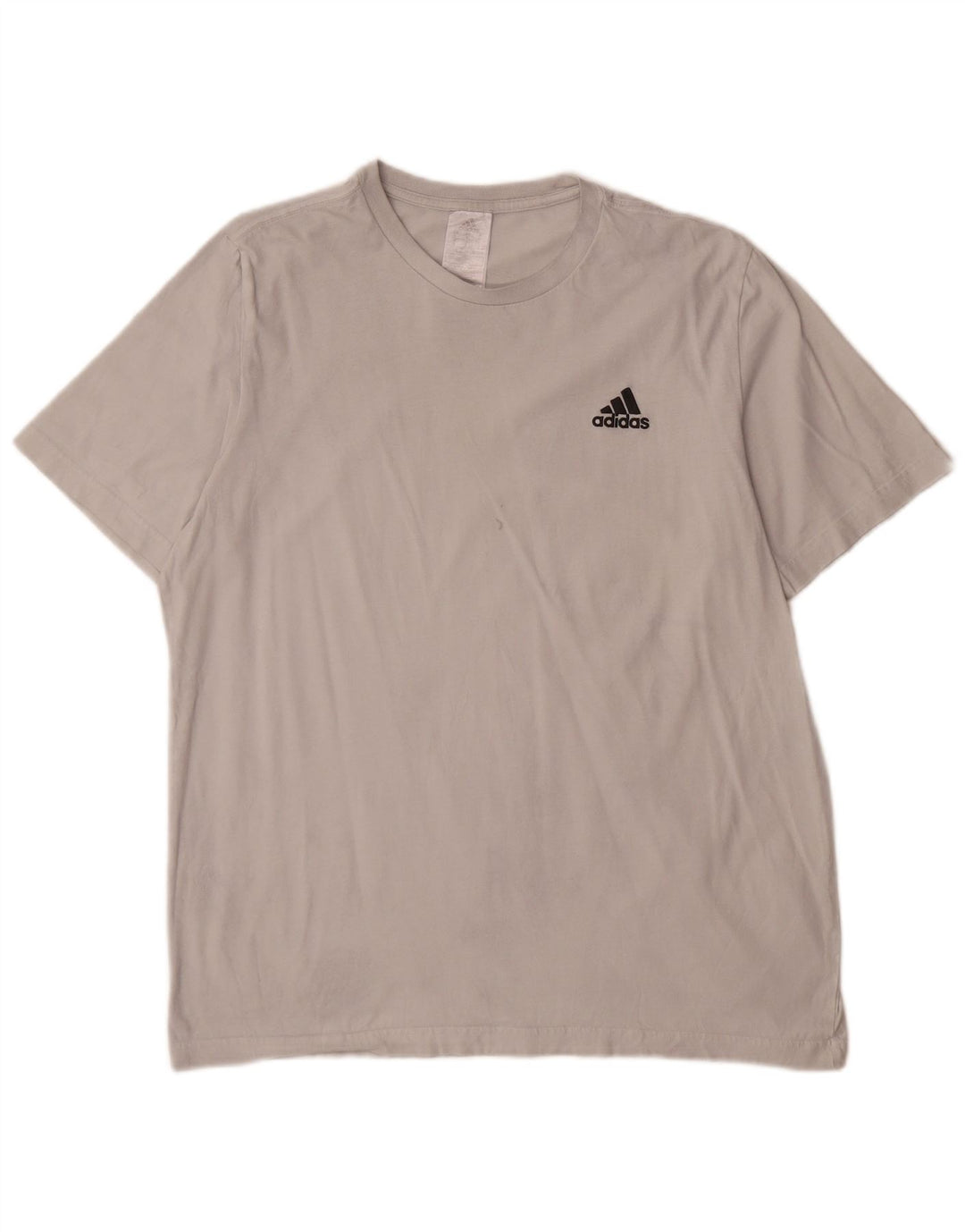 Adidas Męska Koszulka Top Duża Biała Bawełna