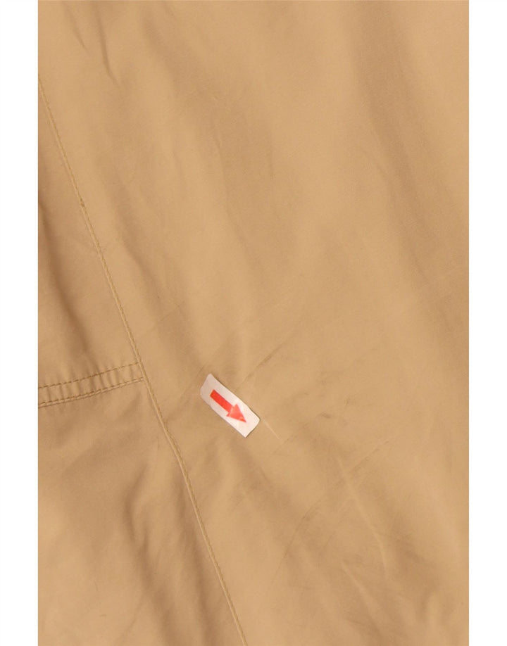 Męska kurtka wiatrówka Bugatti Gore-Tex UK 62 6XL Beżowa bawełna