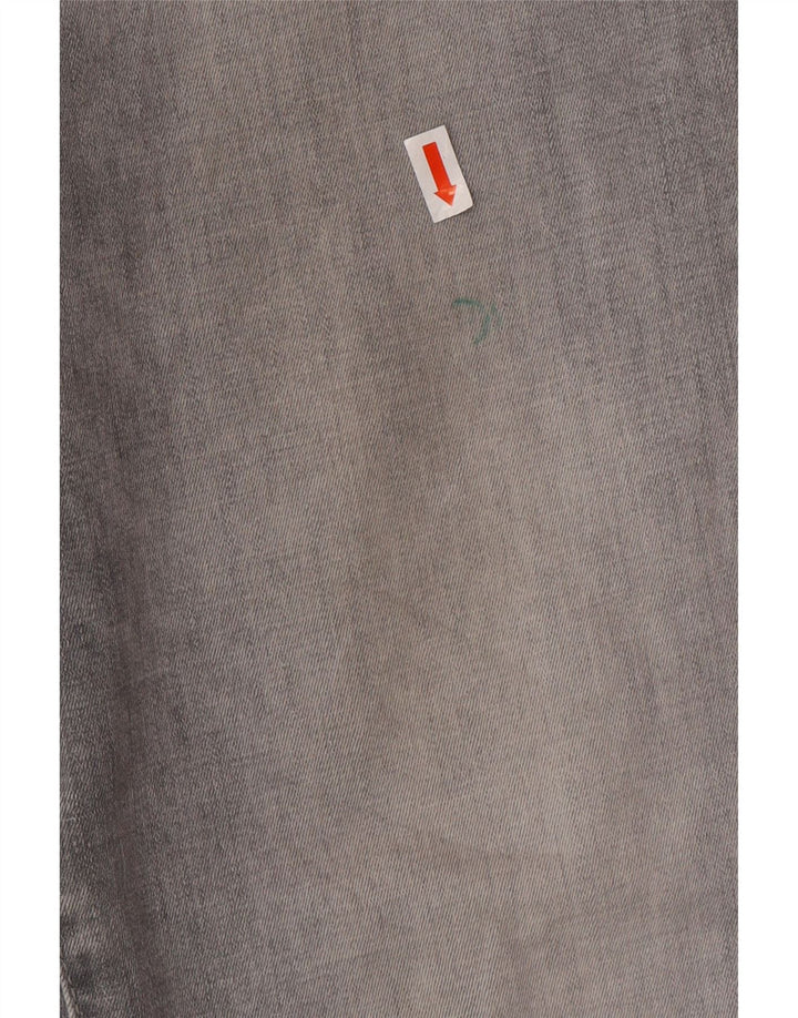 JACK & JONES Męskie jeansy slim W34 L32 Szara bawełna