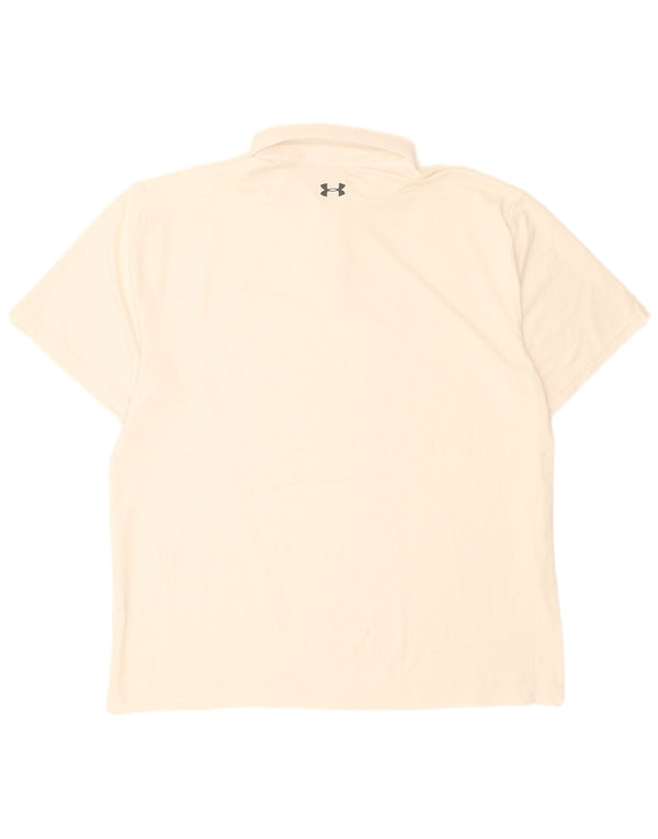 Męska koszulka polo Under Armour 2XL w kolorze białym
