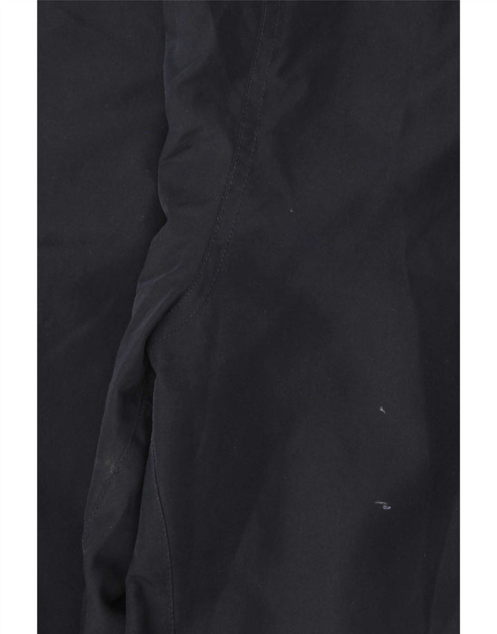 Damskie spodnie dresowe Reebok UK 14, duże, granatowe, poliestrowe