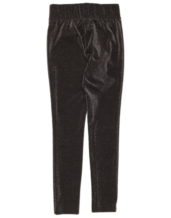 Legginsy damskie Marks & Spencer UK 8, małe, czarne, nakrapiane