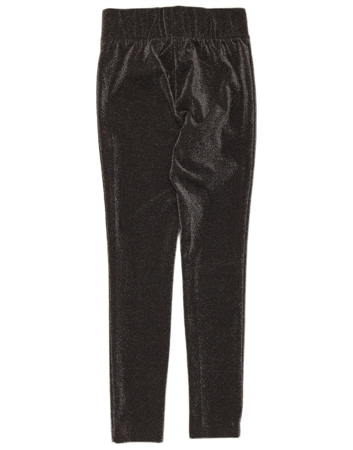 Legginsy damskie Marks & Spencer UK 8, małe, czarne, nakrapiane