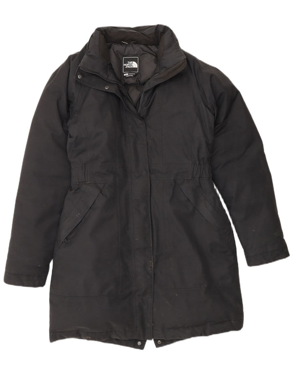 Damski płaszcz ocieplany The North Face UK 10, mały, czarny, bawełniany