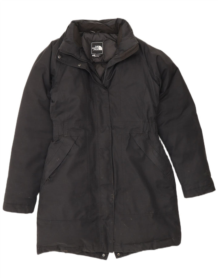 Damski płaszcz ocieplany The North Face UK 10, mały, czarny, bawełniany