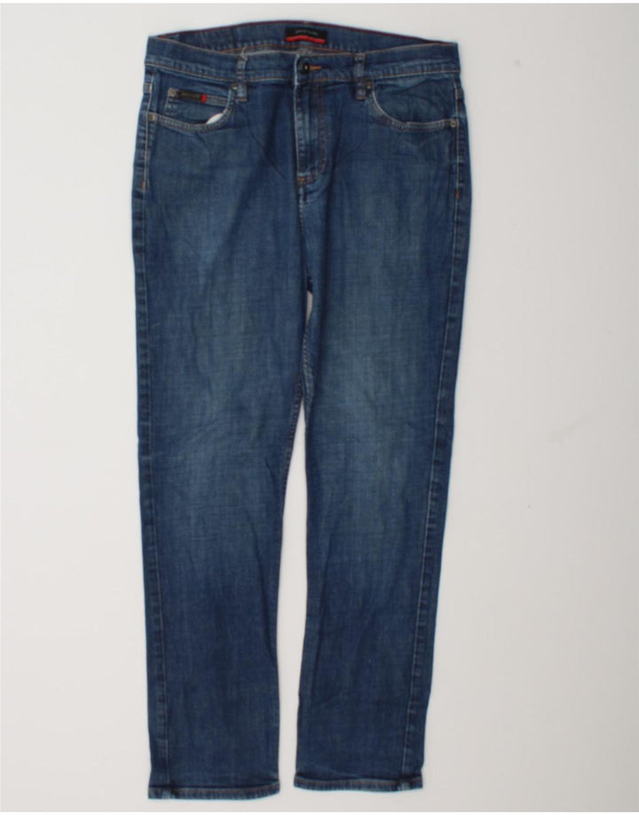 Męskie jeansy slim fit Pierre Cardin W36 L32 Niebieskie bawełniane