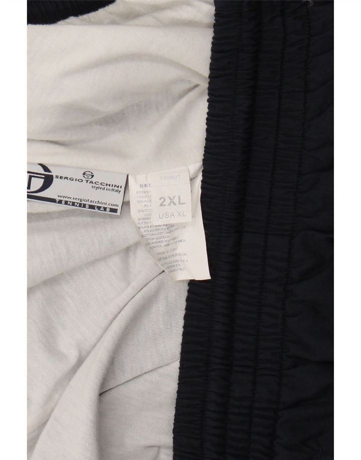 Męskie spodnie dresowe Sergio Tacchini Joggers 2XL Granatowy poliester