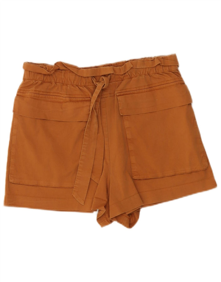 Damskie spodenki z wysokim stanem Zara, średnie W28, brązowe