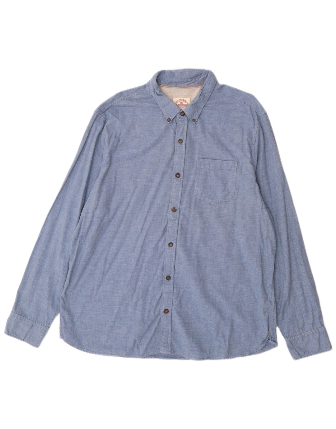 Koszula męska Fat Face 2XL, niebieska, bawełniana w prążki