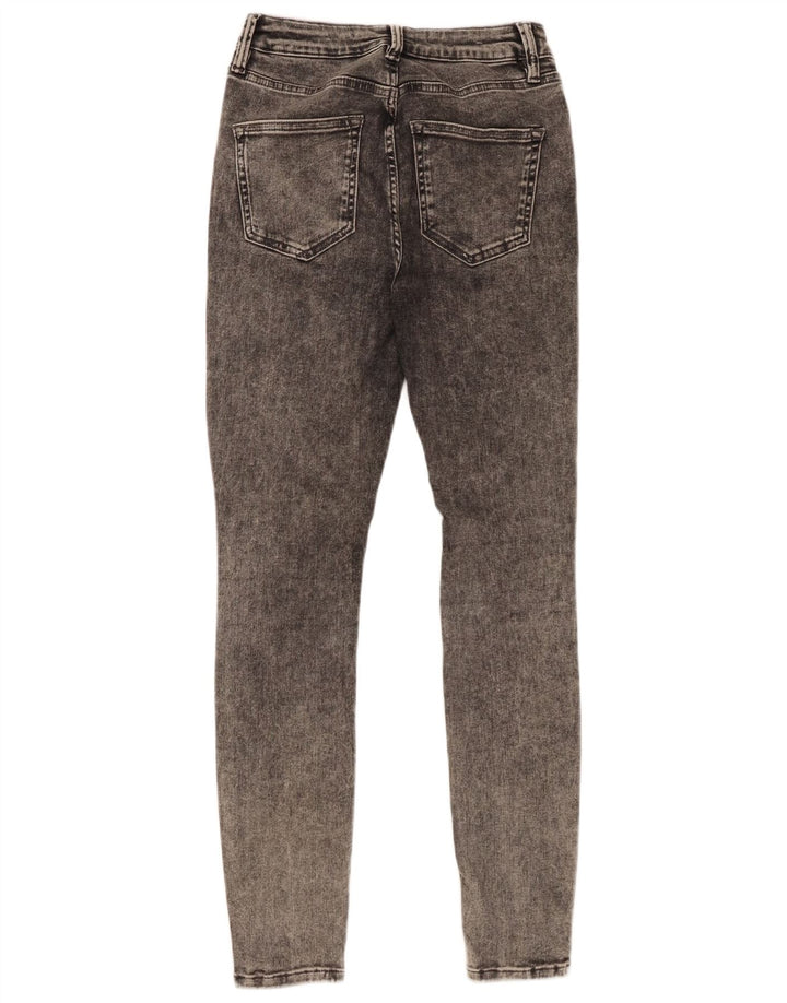 ALL SAINTS Damskie jeansy skinny Medium W28 L29 Szara bawełna
