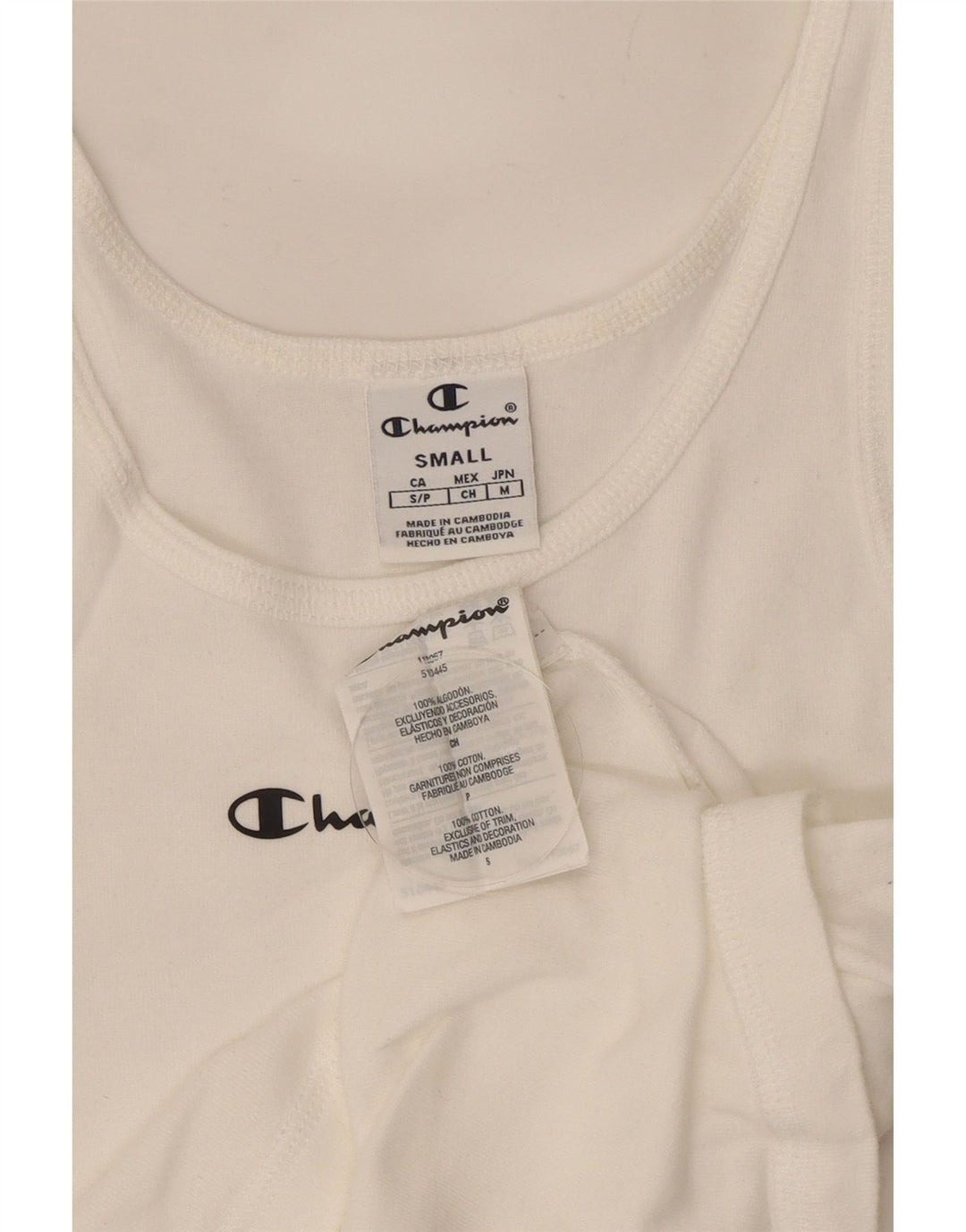 Damska kamizelka Champion UK 8 Small White Cotton