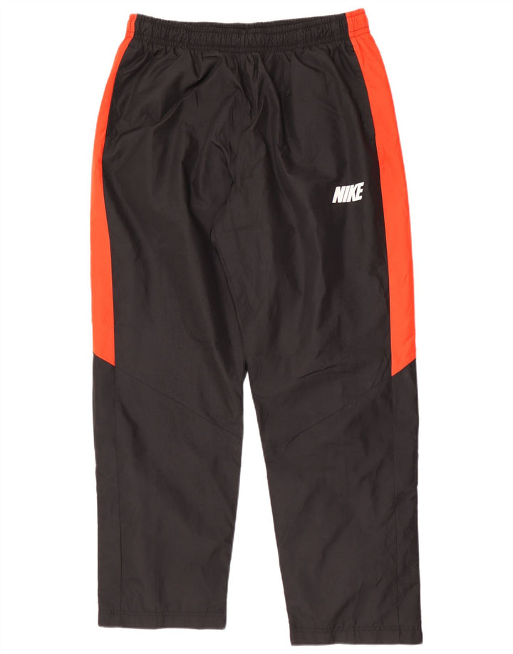 Męskie spodnie dresowe Nike XL, czarny, poliester z blokami kolorów