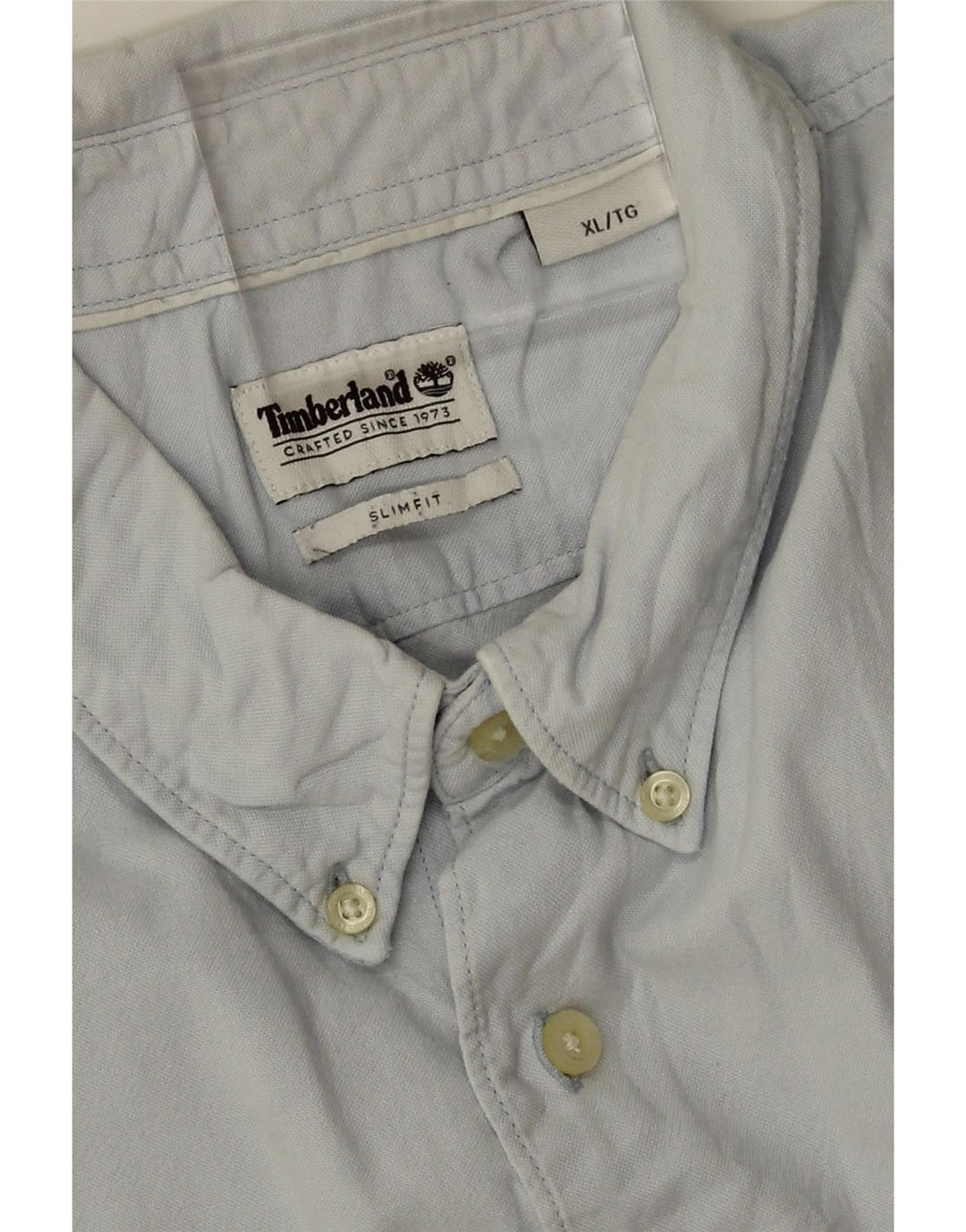 Koszula męska Timberland Slim Fit XL, niebieska, bawełniana