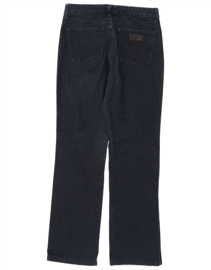 Damskie jeansy Wrangler TIna Bootcut W30 L32 Granatowe, bawełniane
