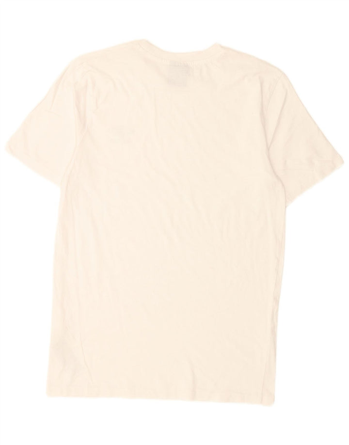 T-shirt męski Umbro, mały, biały, bawełniany