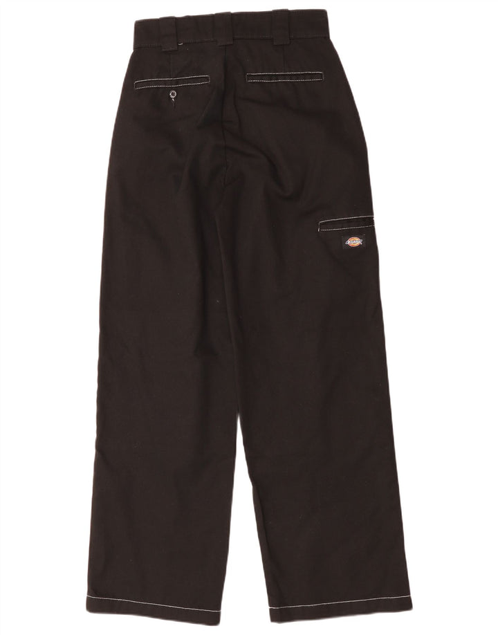 Męskie proste spodnie cargo Dickies W24, czarny poliester