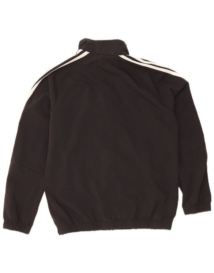 Chłopięca bluza dresowa ADIDAS 11-12 lat, czarna, poliester