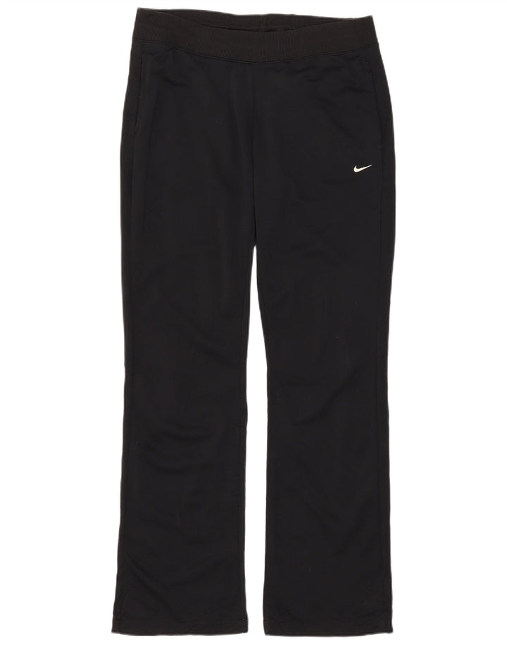 Damskie spodnie dresowe Nike UK 14, średni czarny poliester