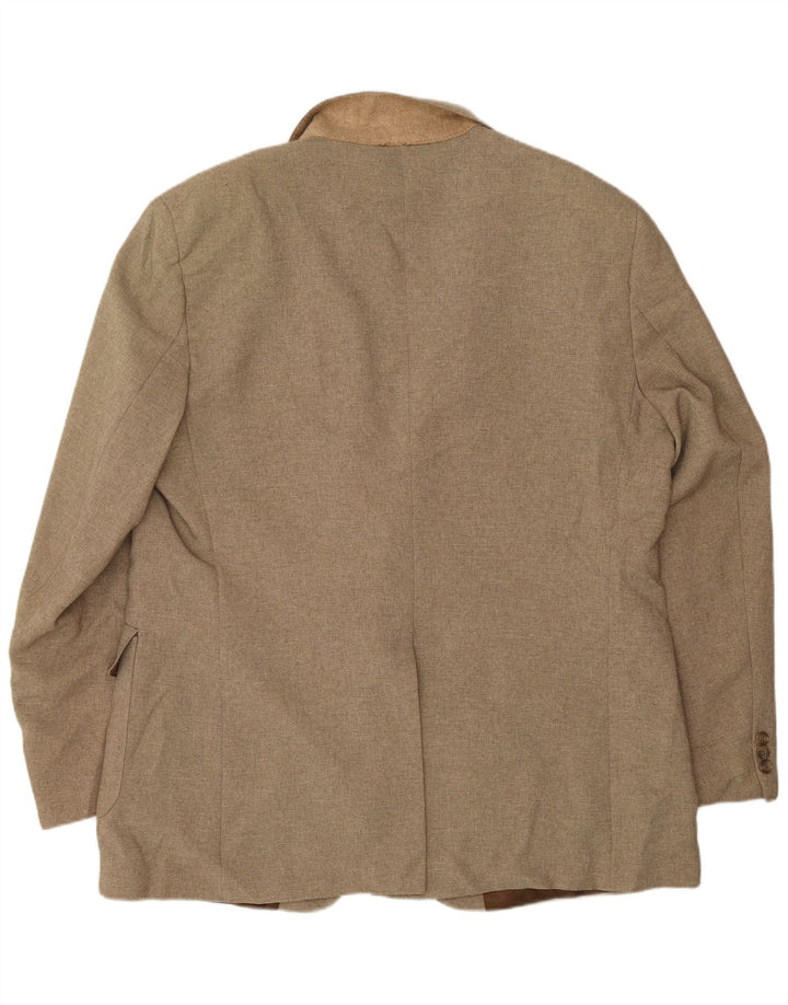Levi's Action Suits Męska marynarka zapinana na 2 guziki, rozmiar 50 4XL, beżowa