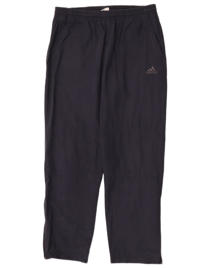 Adidas Męskie Proste Spodnie Chino W32 L30 Granatowy Poliester