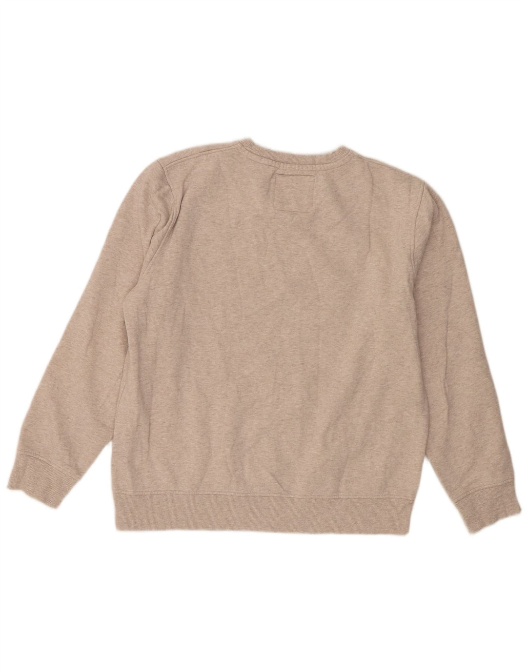 Crew Clothing Męska bluza z kapturem XL Beżowa bawełna