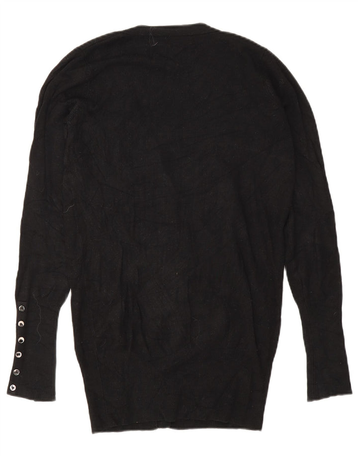 Sweter damski Zara Cardigan UK 10 Small Black Rayon