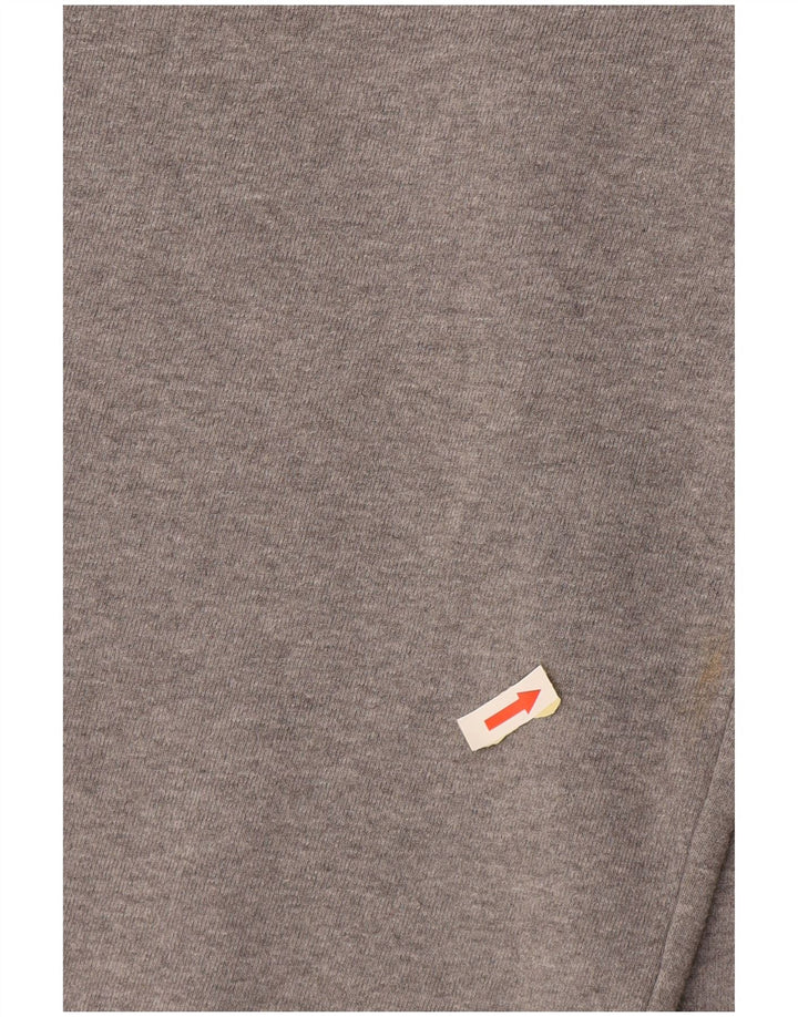 Męska bluza z grafiką Jack Wills, średnio szara, nakrapiana bawełna