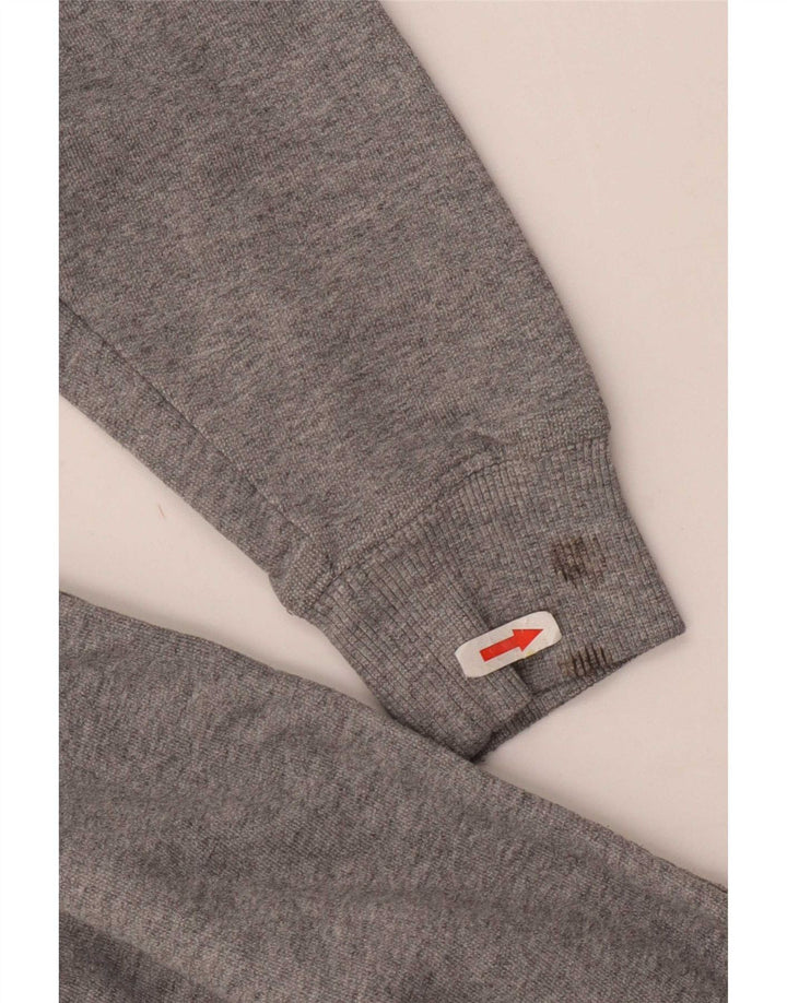 Męski sweter z grafiką Vans, średnioszary, nakrapiany