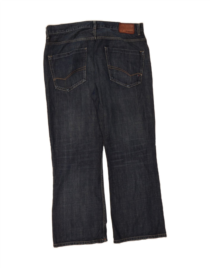 Męskie jeansy Bootcut TOMMY HILFIGER W38 L30 Granatowe, bawełniane